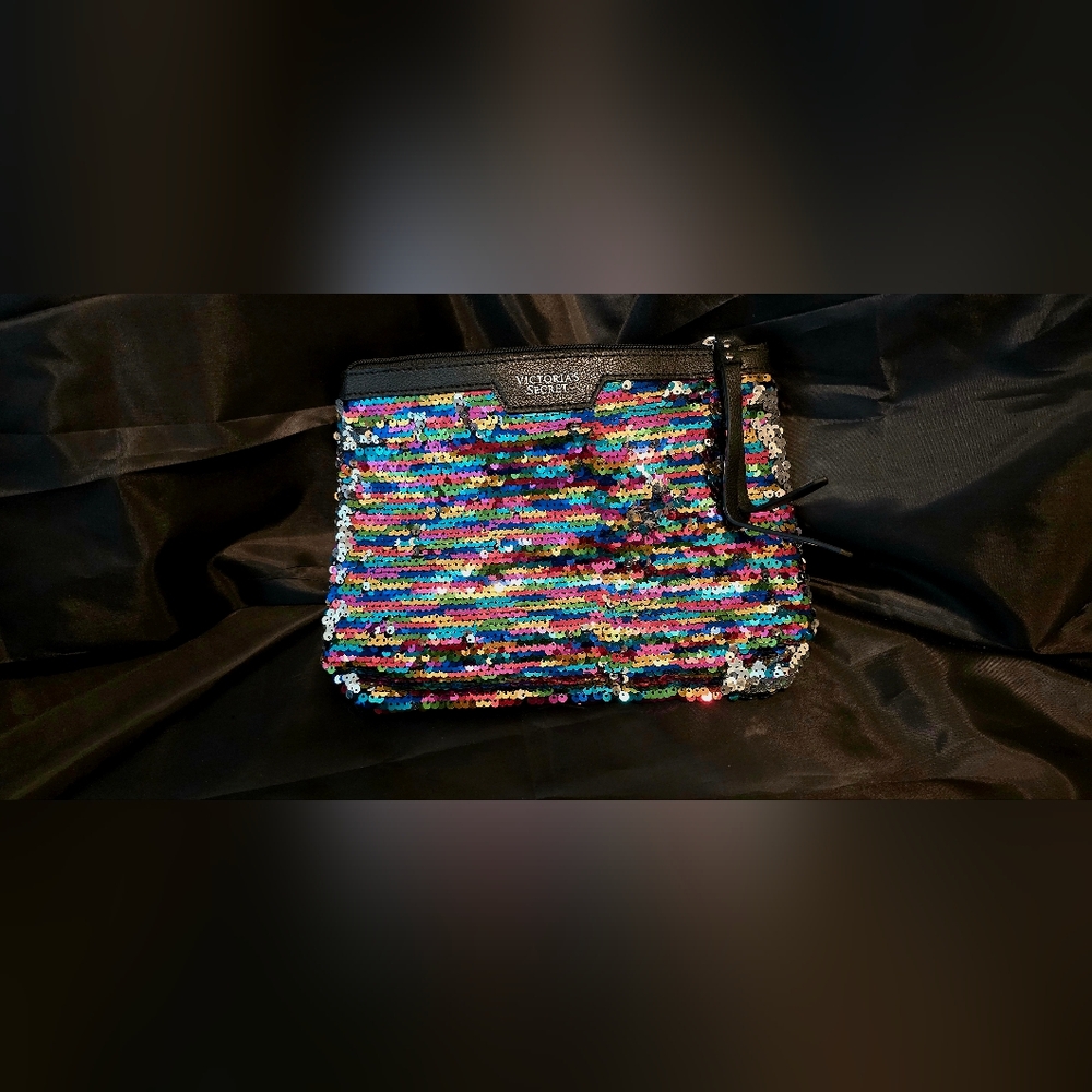 Victoria's Secret Multicolor Sequin Wristlet